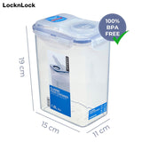 LocknLock PP Classic bulkcontainer 1,8L | 15,1 x 10,8 x 19 cm | 100% gesloten opbergdoos | voedseldispenser voor muesli of voedsel | BPA-vrije en vaatwasmachinebestendige opbergcontainer Naty Shop Voedselbewaardozen
