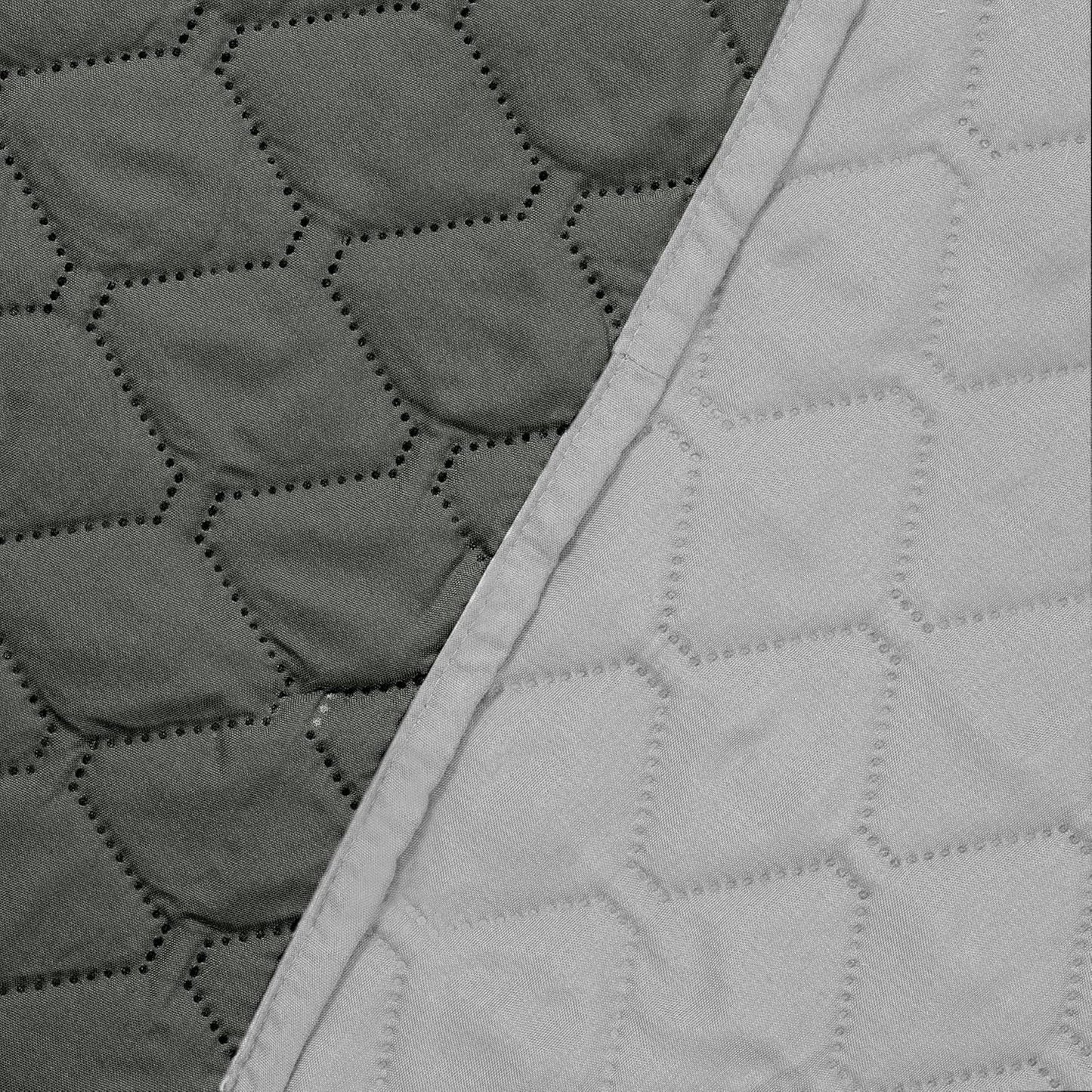 Decoking Sprei 200 X 220 Cm Grafiet Antraciet Zilvergrijs Tweezijdige sprei gemakkelijk te onderhouden Axel Bedden en Dekens Besuche den DecoKing-Store