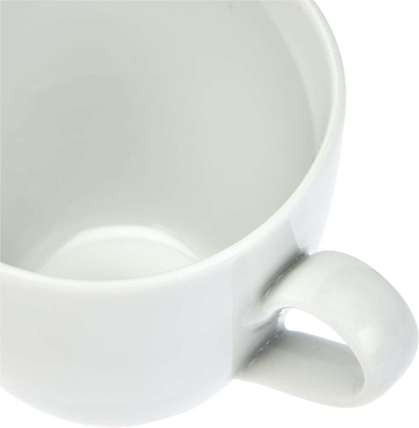 Alessi SG53/87 'Mami' Kaffee-Obertasse 6 Stück aus wit Porzellan 8,0 cm Durchmesser