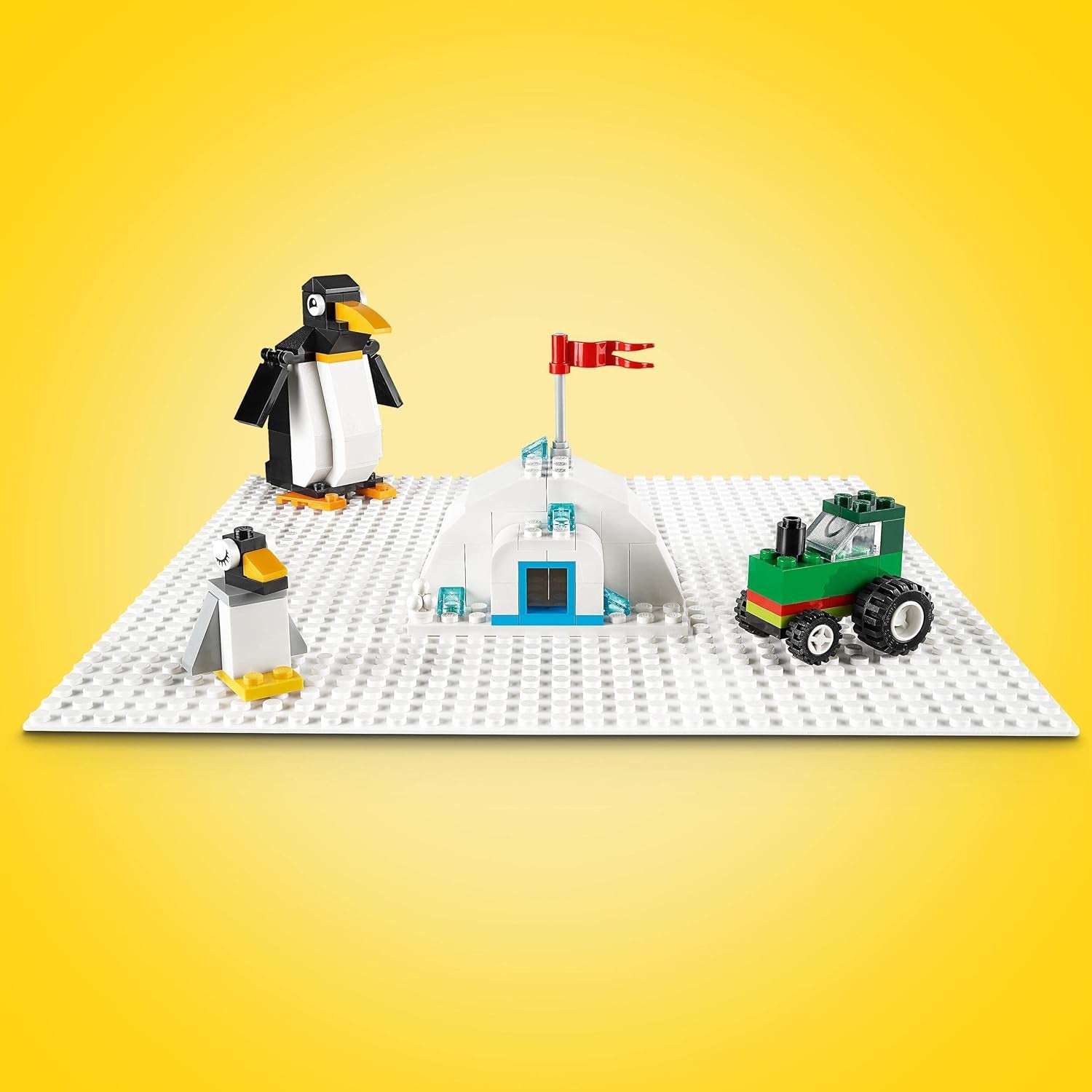LEGO 11026 Klassieke witte bouwsteen, vierkante grondplaat met 32X32 inkepingen als basissets Bouwspeelgoedbouwsets Besuche in LEGO-Store