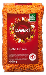 Davert hele rode linzen (1 x 500 g) - Bio