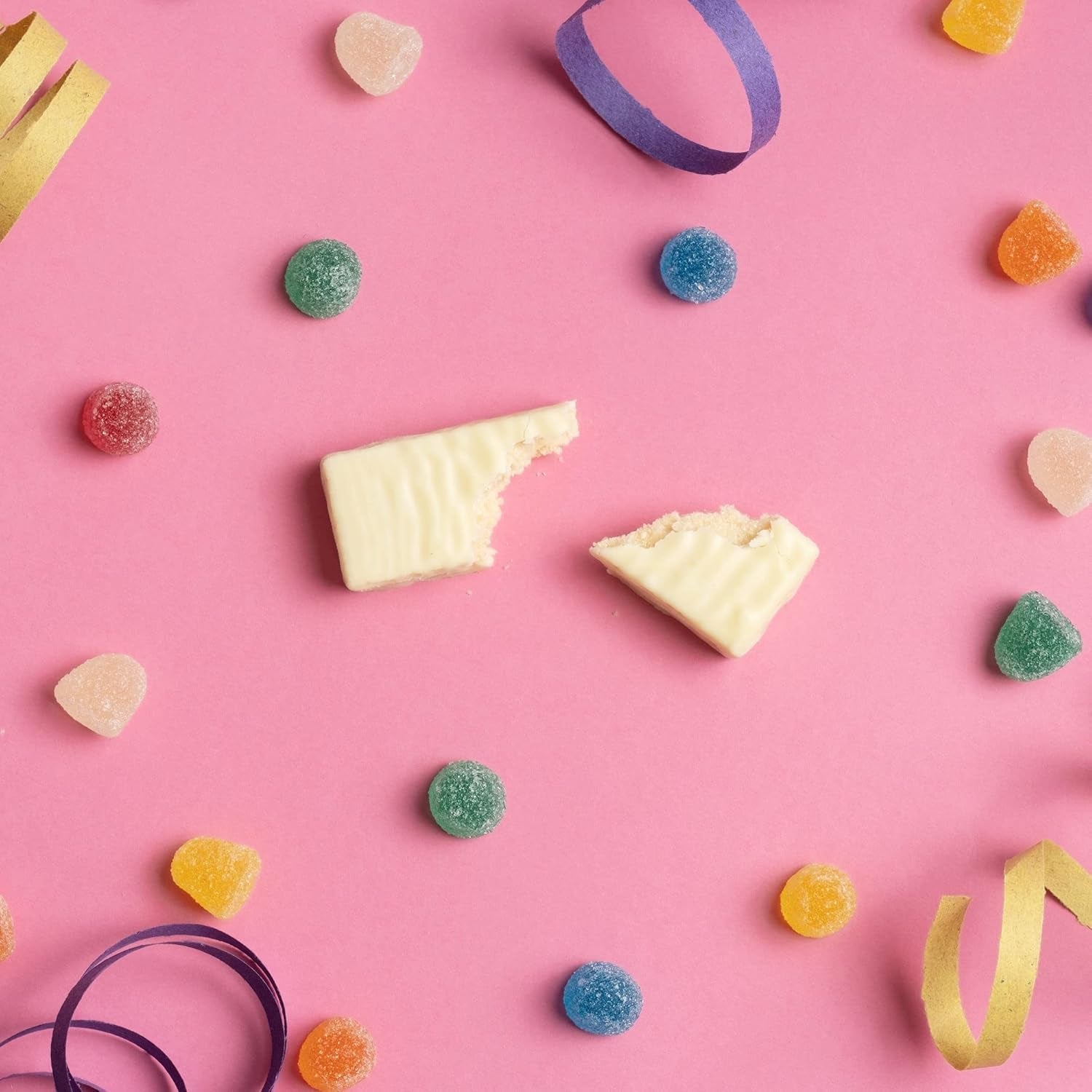 Tirma Mini Wafeltjes Witte Chocolade | (16 stuks x 13,5 g), 216 g | Fijne crèmevulling | Niet-GMO | Geschikt voor vegetariërs | Individueel verpakt | Verpakt tussendoortje