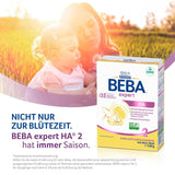 BEBA Expert HA 2 Opvolgmelk na 6 maanden, babyvoeding met gehydrolyseerd eiwit, alleen lactose, palmolievrij, verpakking van 6 (6 x 550 g) Naty Shop