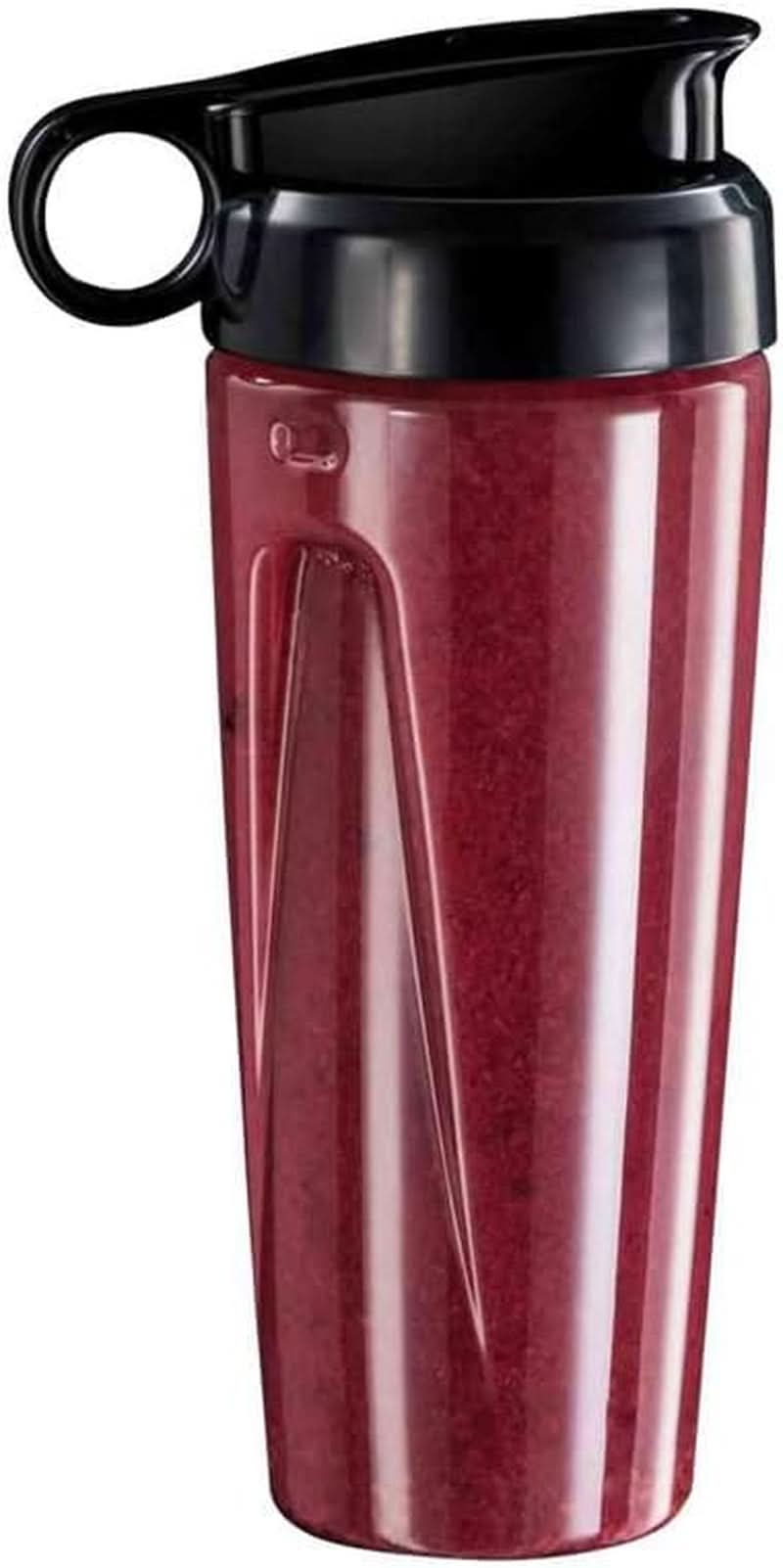 Russell Hobbs Standmixer 2-In-1 [1,5L Glasbehälter Mixer & 0,6L Mini Smoothie Maker -To-Go-Trinkflasche Inkl. Deckel] Spülmaschinenfest, Impuls-/Ice-Crush-functie, Becher BPA Frei, Edelstahl 23821-56 Keuken Naty Shop To-Go Trinkflasche