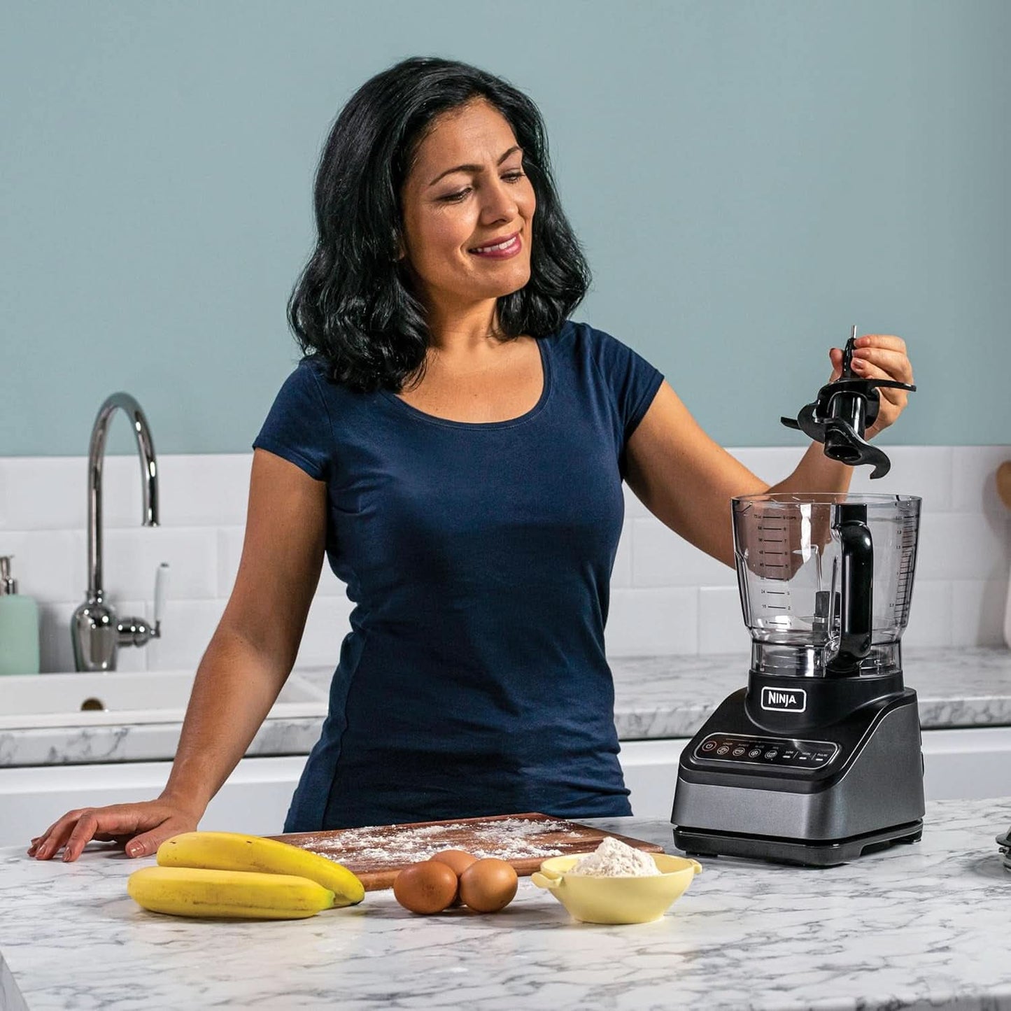 Keukenmachine Auto-IQ-technologie Ninja BN650EU, 850W, 2,1L, Zwart Naty Shop