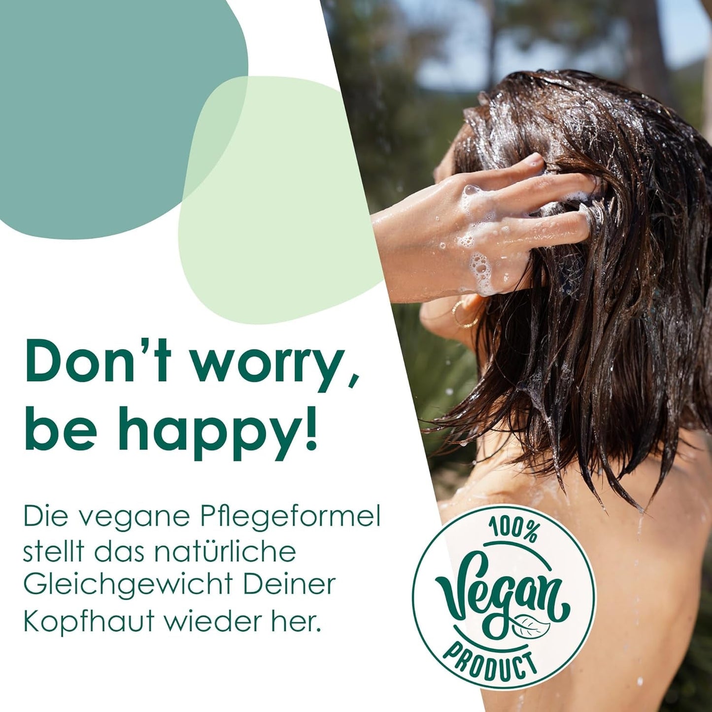 Jean & Len Green Tea & Lime vochtinbrengende shampoo, voor normaal tot vet haar, 300 ml Douche en bad Jean & Len Green Tea & Lime