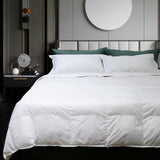 Nottetempo, ganzendons dekbed, eenpersoonsbed, 205 X 155 X 2 Cm, Bianco Dekbedden en dekbedden Naty Shop Single 205 X 155 X 2 cm