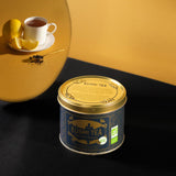 Kusmi Tea - Earl Grey Intense - Biologische Earl Grey zwarte thee met sterke bergamot en pittige citroen - losse thee - metalen doos van 100 g - hoeveelheid voor ongeveer 50 kopjes