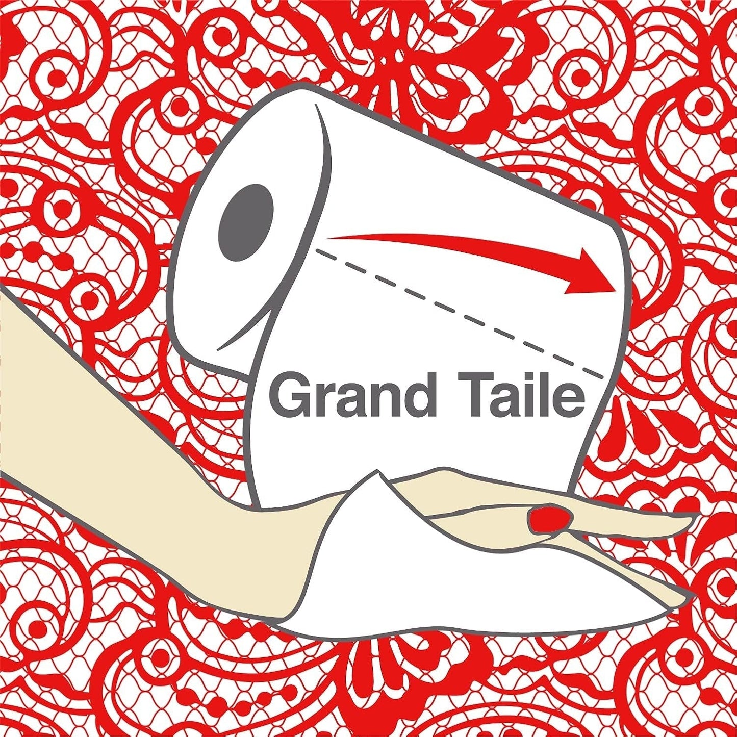 Toiletpapier Renova Renova Grand Royal 4 laags - 6 rollen, Groot (pak van 5)