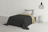 Italiaans beddengoed Estivo eenpersoonsbed, linnen, Aqua, 170 X 270 Cm