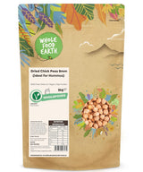 Wholefood Earth Kikkererwten, 8 mm (ideaal voor hummus), non-GMO, natuurlijk, veganistisch, zuivelvrij, geen toegevoegde suikers, 2kg