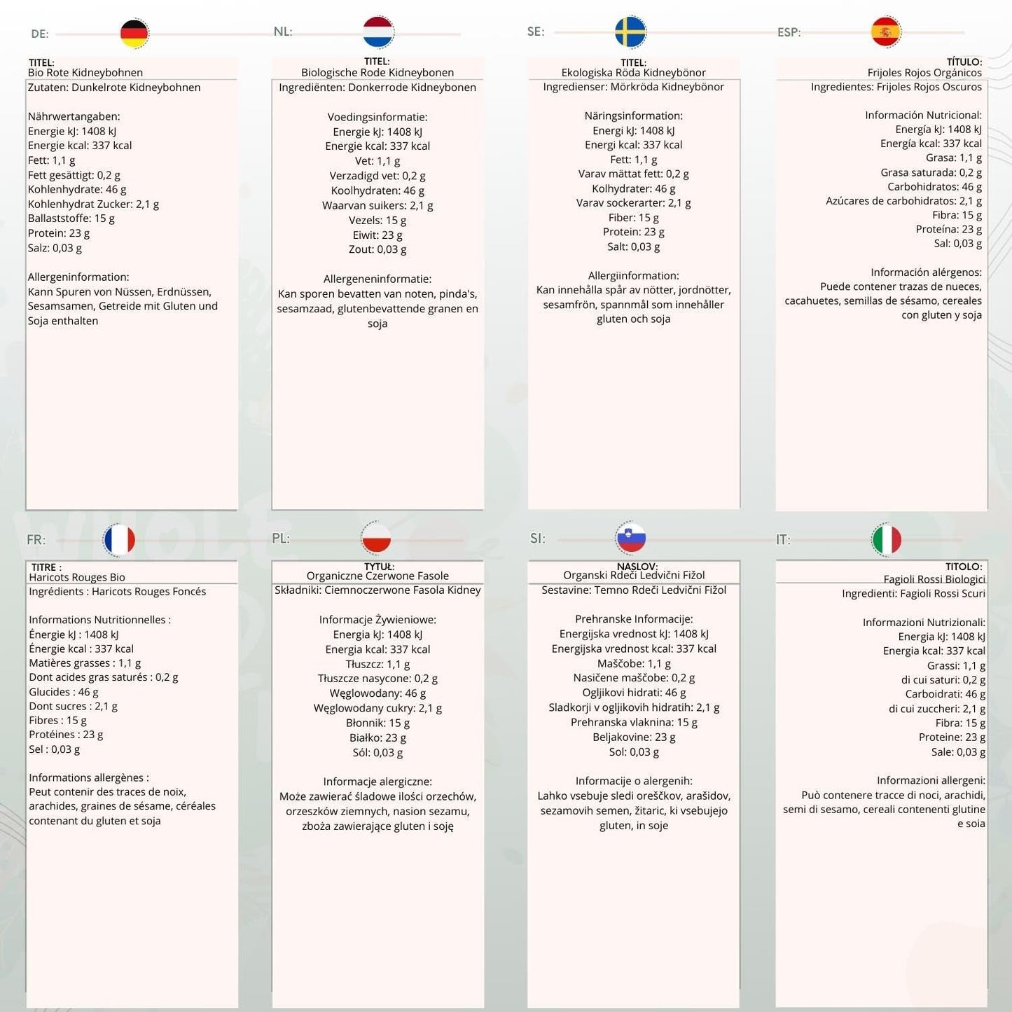 Rode bonen Wholefood Earth Biologisch 1kg Rauw | Veganistisch | Niet-GMO | Donkerrood | Rijk aan vezels | Rijk aan eiwitten | Gecertificeerd biologisch