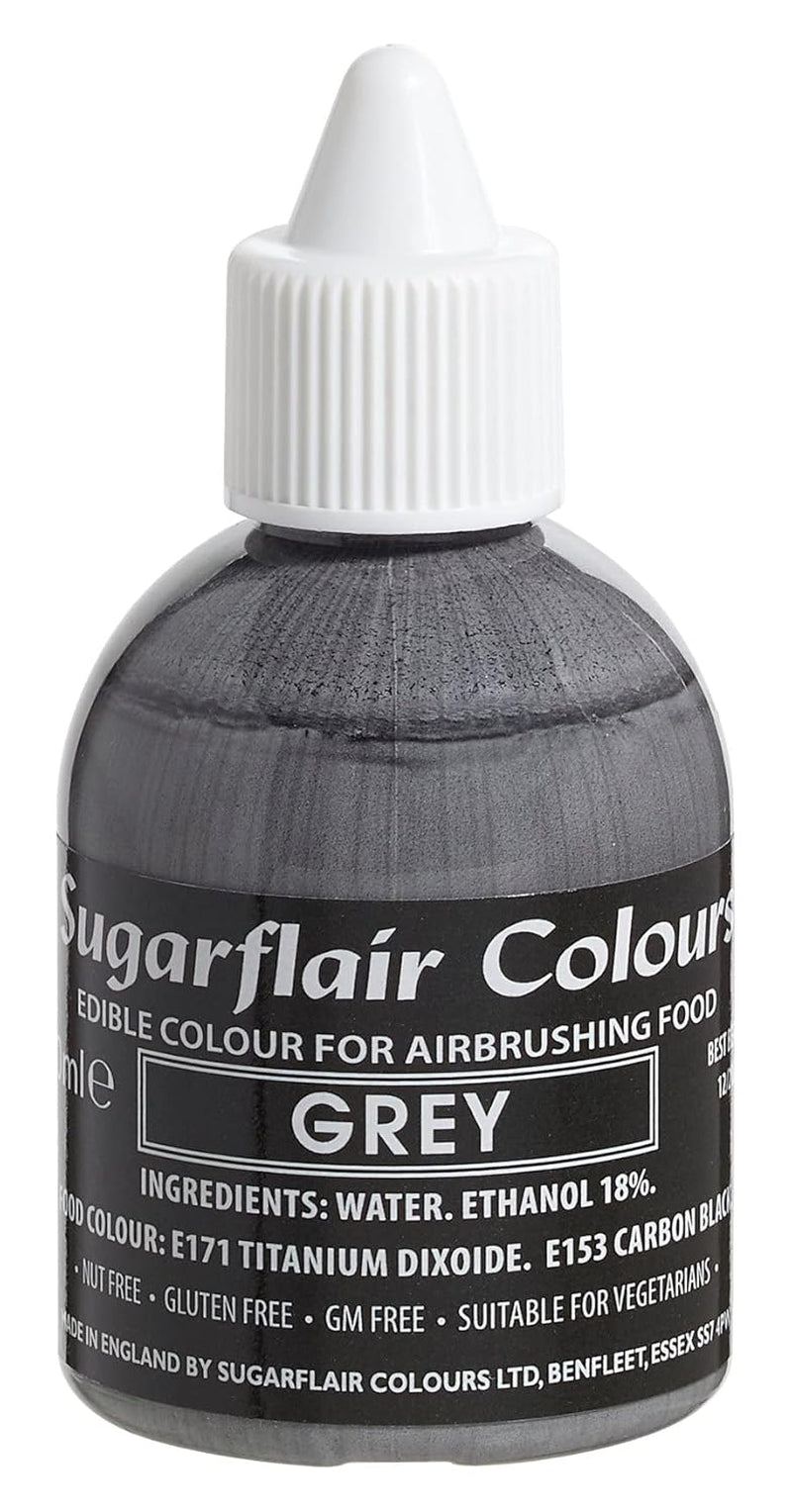 Sugarflair dieprode kleurstof - eetbare vloeibare kleurstof, airbrush-kleuring voor taarten, muffins, glazuur en taartdecoraties - 60 ml