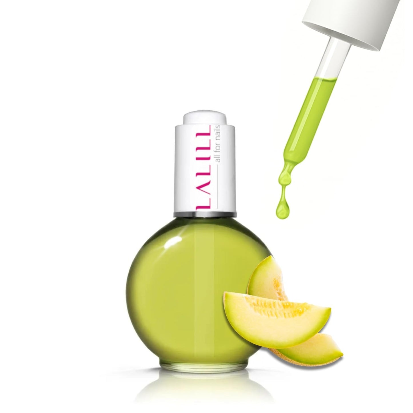 LALILL Nagelriemolie 75Ml - Himbeere Nagelpflegeöl - Nagelöl Pflege Für Nägel Nagelhaut - SPA Maniküre Naildesign Hände - Veganistisch - Met pipet