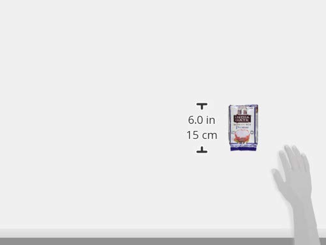 INDIA GATE Premium Basmati Rijst – Aromatische, fijne langkorrelige rijst uit India, fijne langkorrelige (1 x 500 g)