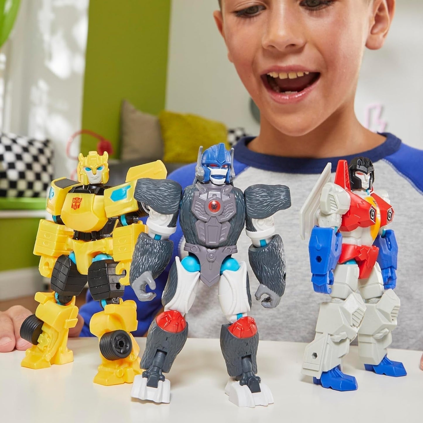 Transformers Mixmashers Starscream Aanpasbare actiefiguren en accessoires Actiefiguren Naty Shop