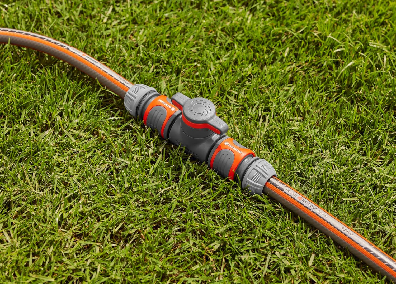 Gardena Koppeling met Regelventiel, Grijs, Oranje
