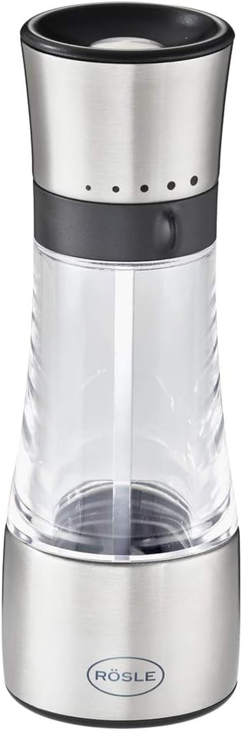 RÖSLE Nootmuskaatmolen, roestvrij staal 18/10 Dunschiller Naty Shop Gewürzmühle