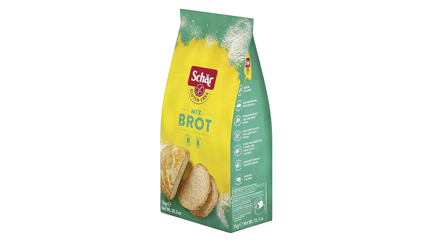 Mix B - Brotmix Backmischung Glutenvrij 1Kg, 10Er-pakket Naty Shop