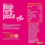Decocino Neon Voedselpasta Rood - Hoge dosis kleurstof - Voor het kleuren van taarten, muffins, cupcakes - Smaakloos