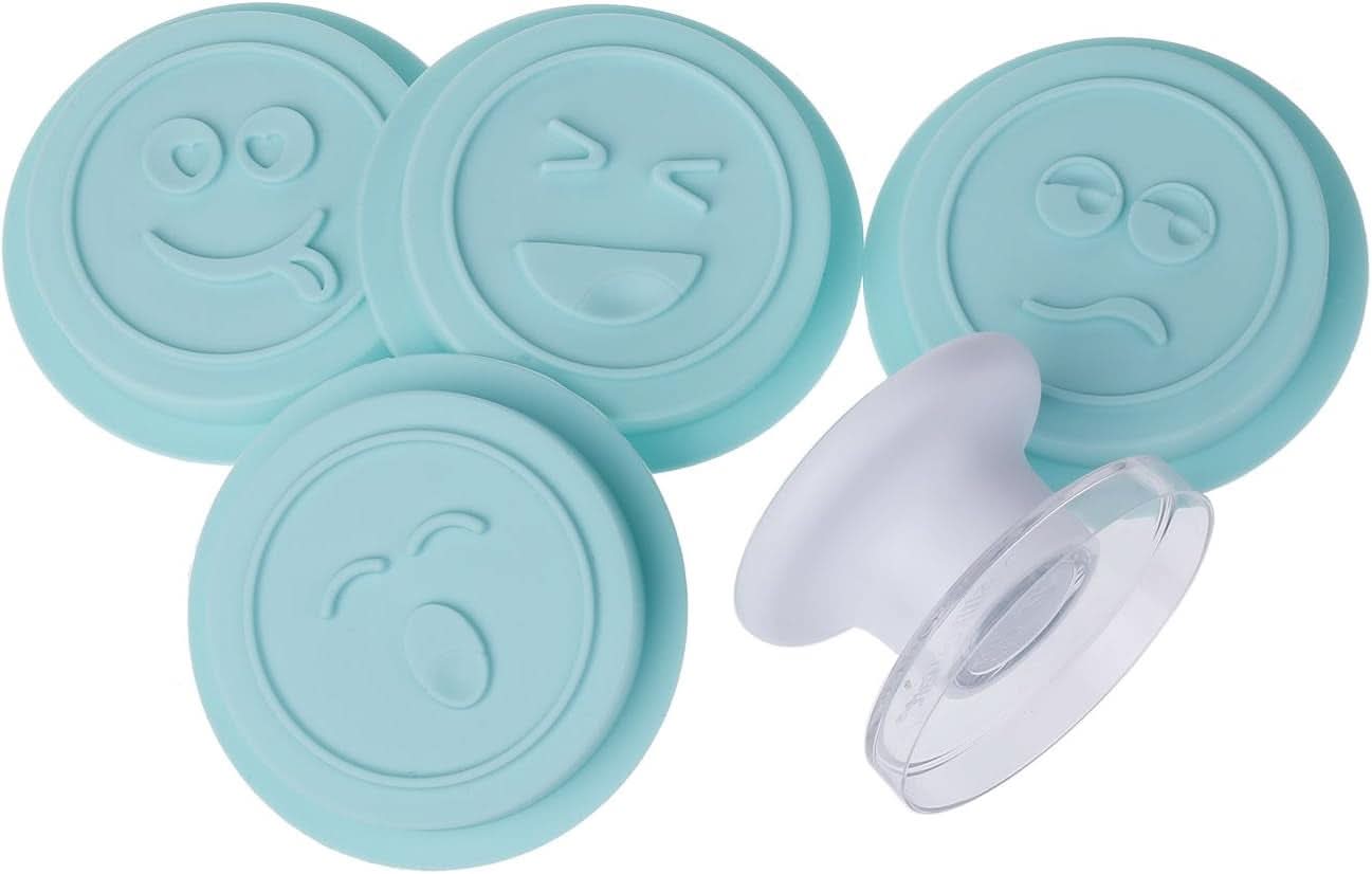Silikomart 25.440.39.0069, Emoji-snijderset, Ø73 MM Naty Shop