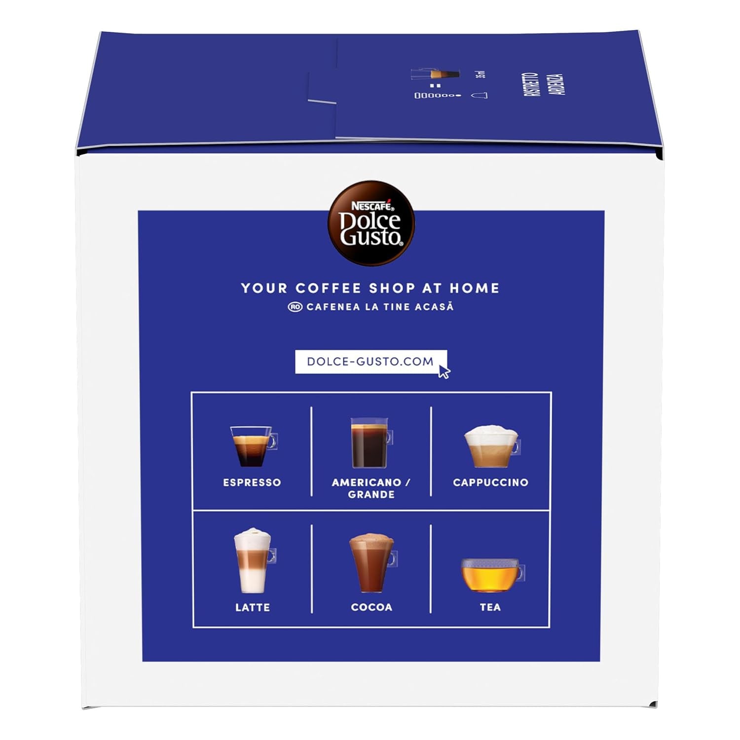 NESCAFÉ DOLCE GUSTO Espresso Ardenza Kaffeekapseln 3er-pakket (3 x 16 Kapseln)