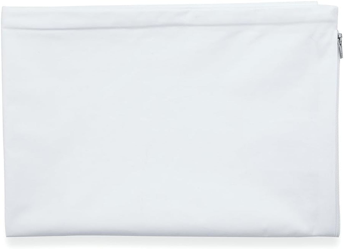Mediflow aloë vera kussensloop, kussenbeschermer, katoen, wit, 40 X 80 Cm Naty Shop standaard kussens
