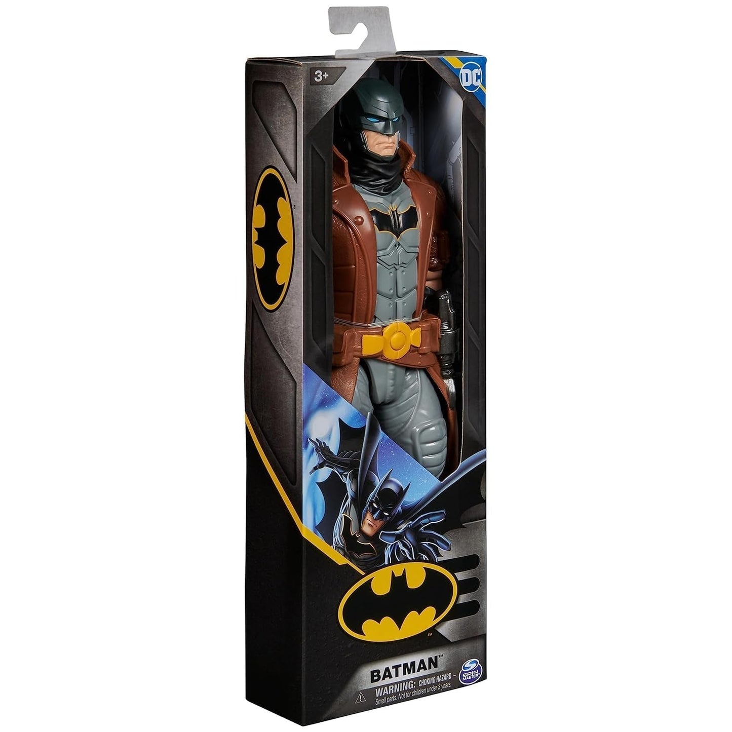 DC Comics Batman-actiefiguur, 30 cm hoog, volledig beweegbaar voor spannende avonturen en stuntspeelgoed boordevol actie voor kinderen vanaf 3 jaar Actiefiguren Naty Shop