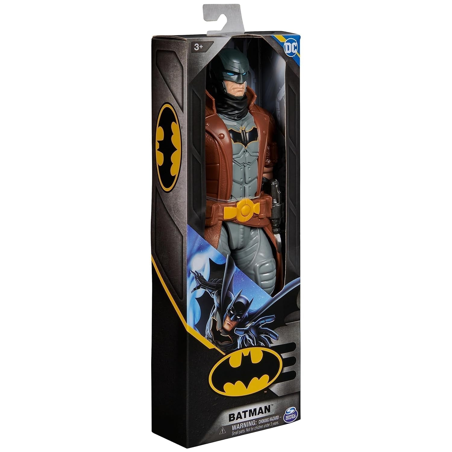 DC Comics Batman-actiefiguur, 30 cm hoog, volledig beweegbaar voor spannende avonturen en stuntspeelgoed boordevol actie voor kinderen vanaf 3 jaar Actiefiguren Naty Shop