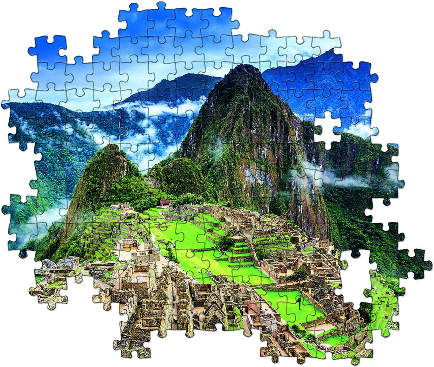 Clementoni 39604 Machu Picchu - Puzzel 1000 stukjes vanaf 9 jaar, Kleurrijke puzzel voor volwassenen met opvallende kleuren, Behendigheidsspel voor het hele gezin, Leuk cadeau-idee Puzzel Naty Shop