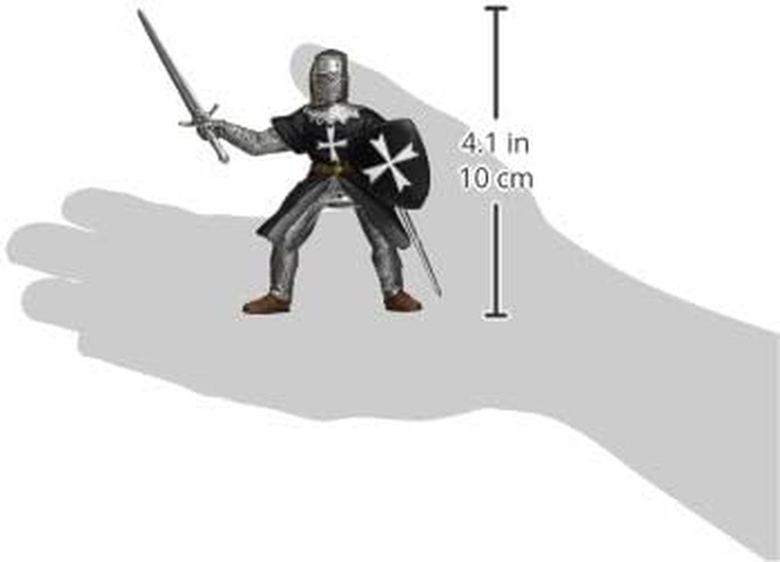 Papo -Handbeschilderd - Figuren -Middeleeuws-Fantasie - Ridders van Sint-Jan met zwaard-39938-Verzamelobject-Voor kinderen - Geschikt voor jongens en meisjes - Vanaf 3 jaar Actiefiguren Naty Shop