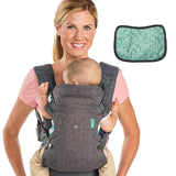 Pampers Sensitive Flip Advanced 4-in-1 draagzak met slabbetje en doekjes, 1200 doekjes (15 x 80) voor de gevoelige huid van baby's, dermatologisch getest, essentiële benodigdheden voor pasgeborenen