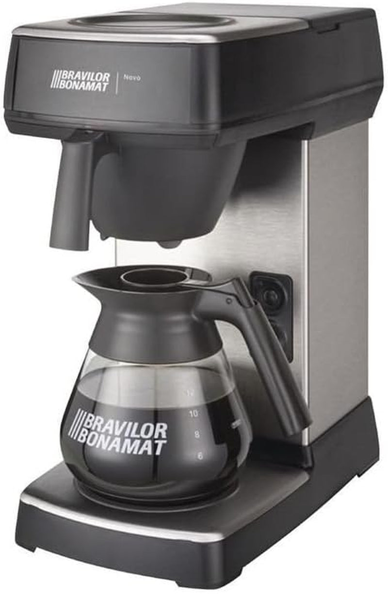 F454 Novo-espressomachine, 1,5 l, zwart, 430 (H) x 205 (B) x 340 (D) mm