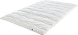 Badenia Trendline Eco dekbed Aerelle Blue Duo 135 X 200 Cm, Wit, Öko-Tex gecertificeerd, Geproduceerd volgens de Duitse kwaliteitsnorm Dekbedden en dekbedden Naty Shop