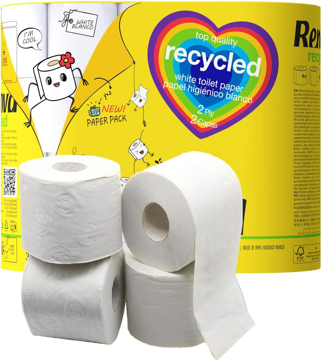 Renova toiletpapier - 1 stuk