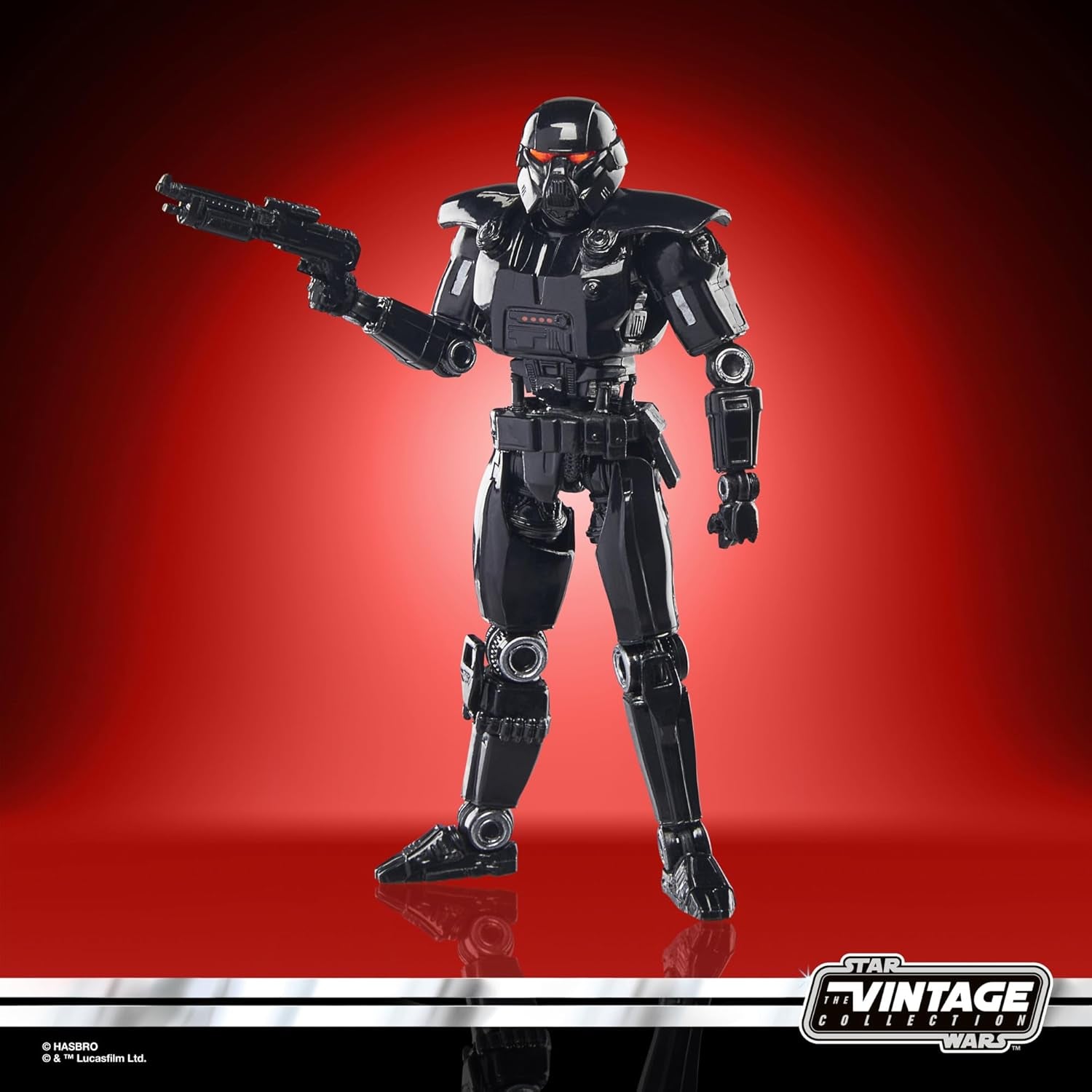 Star Wars Vintage Collection Dark Trooper-actiefiguur om The Mandalorian te verzamelen (schaal 9,5 cm) Actiefiguren Naty Shop