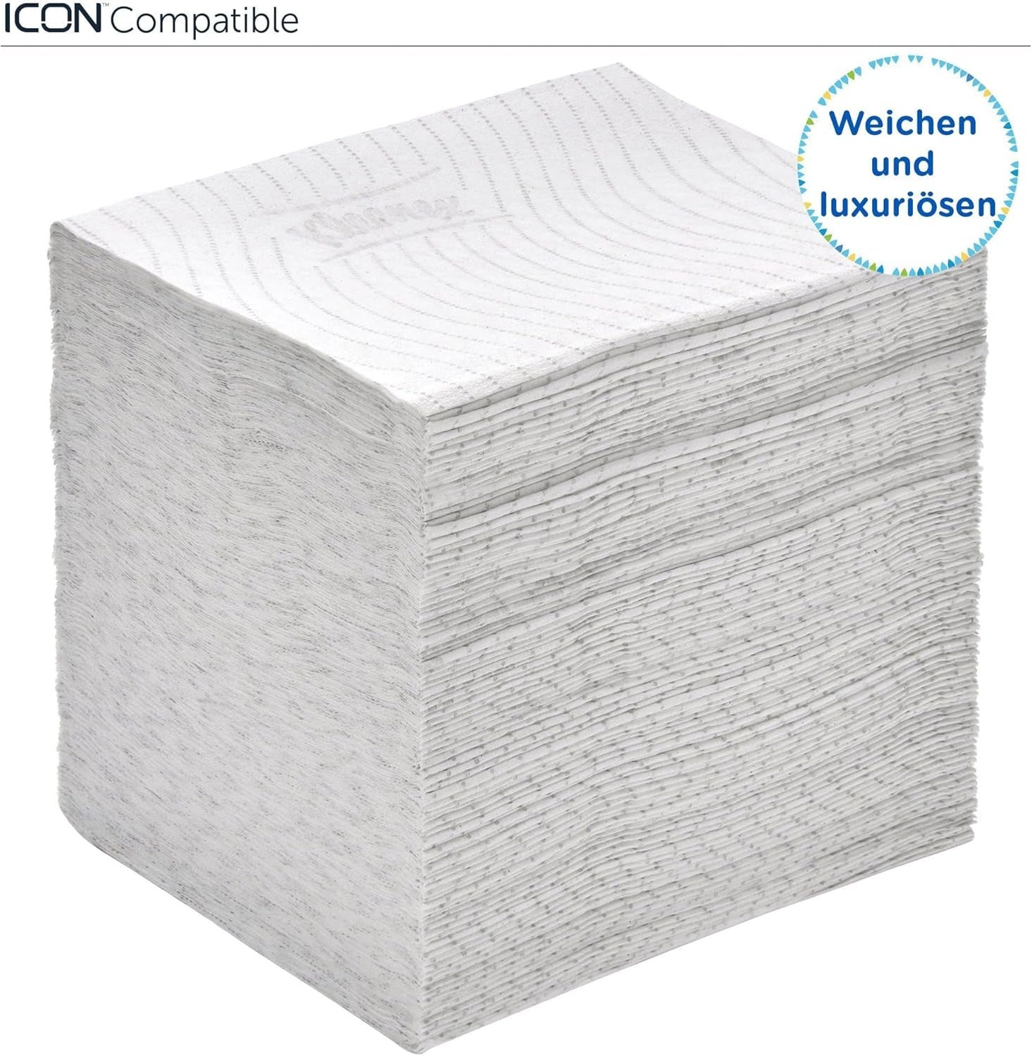 Kleenex toiletpapier voor één vel 8408, 2-laags toiletpapier in bulkverpakkingen, gemaakt van FSC-gecertificeerd papier, 36 pakken x 200 vellen (7.200 vellen)