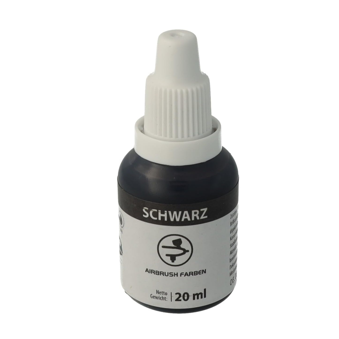 Kleurstof Bakeryteam Airbrush Zwart 20ml