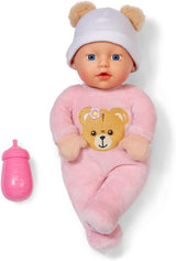 Baby Born Rosie zachte pop 30 cm met 6 geluiden en fles, roze