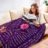 Cadeaus voor mama, jubileumcadeau voor koppels, naast vrouwen, echtgenoten, zussen en moeders, veiligheid Ideaal voor Moederdag, Valentijnsdag en Kerstmis 50"X60" bedden en dekens Yasrlvun