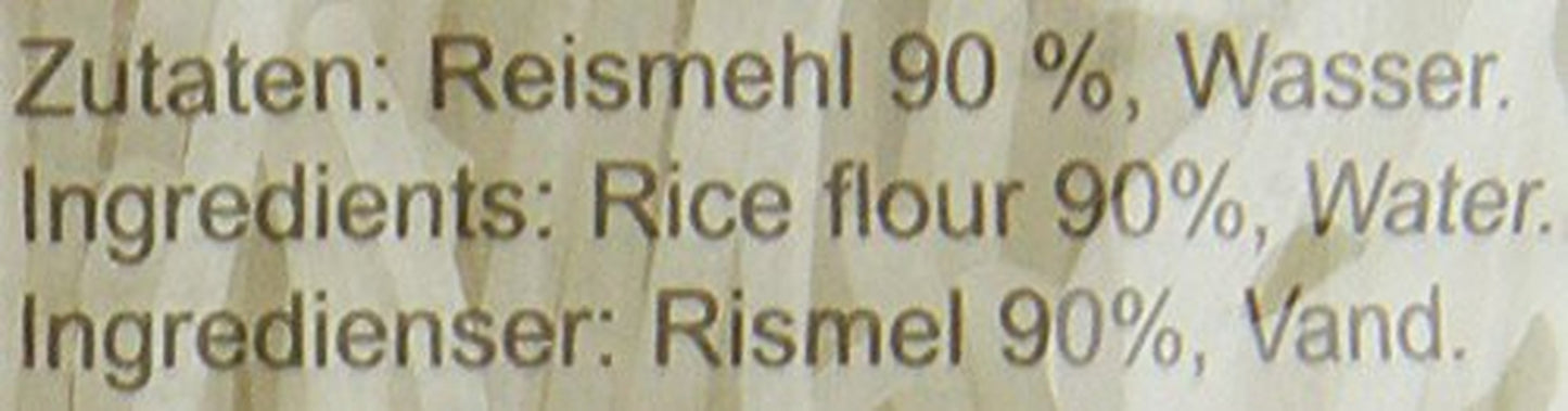 Rijstveldrijstnoedels, vermicelli, 2 mm, Bun Gao (1 x 400 g)