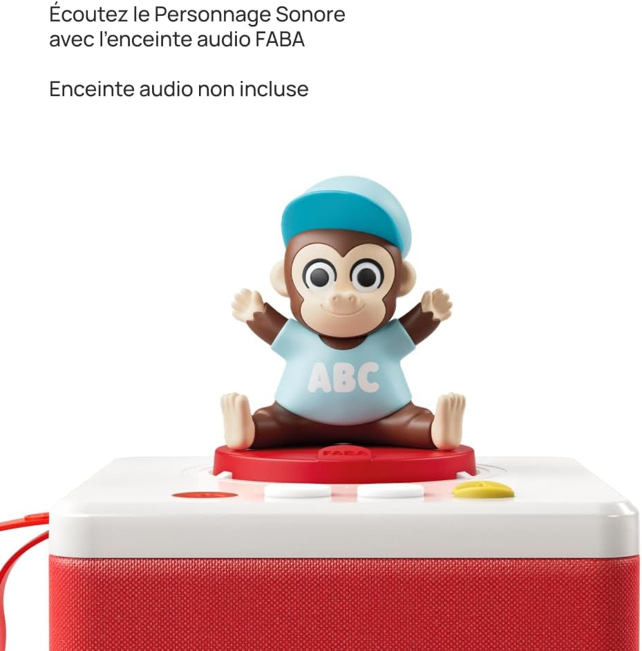 Geluidsfiguur, Meestergorilla en zijn teksten, muziek, liedjes en geluiden, kinderen 2-4 jaar, Franse versie Jucarii Bebe Naty Shop