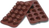 Silikomart 194690, Chocoladepralines, Hart, 15 modellen Keuken Naty Shop Hearts