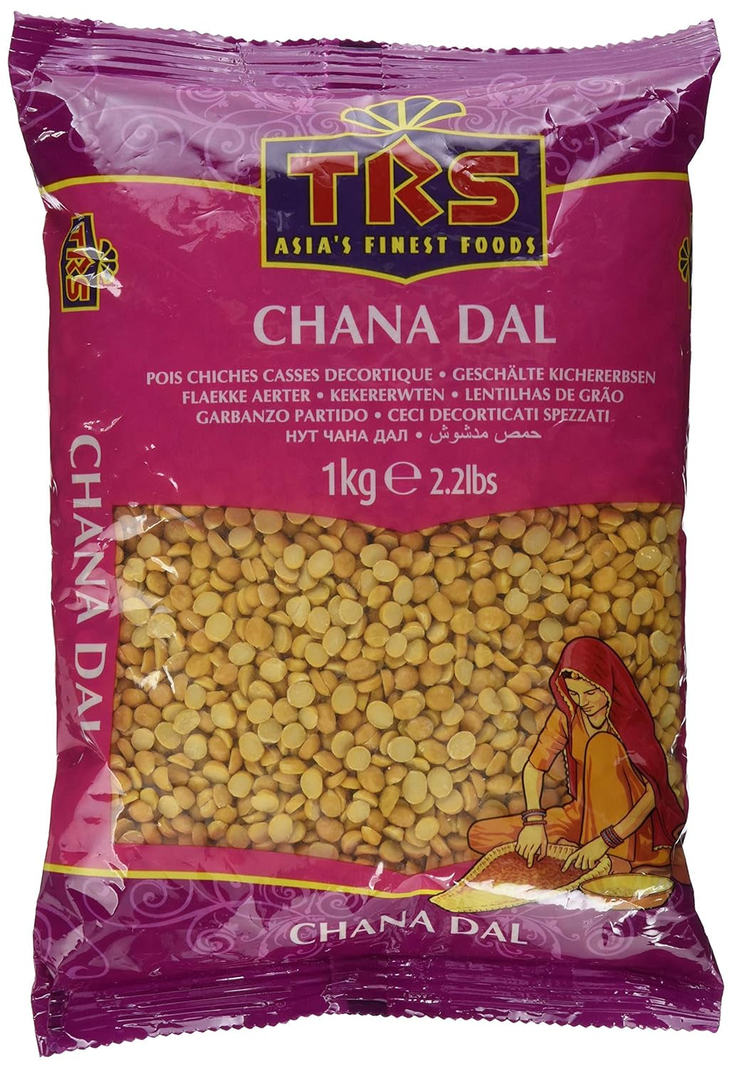 TRS - Kikkererwten (Chana Dal) - (1 x 1 kg)
