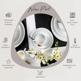 Sänger New Port koffiekopjesset, 12 kopjes voor 6 personen, kop en schotels van wit porselein, 150 ml | DE PREMIUM COLLECTIE
