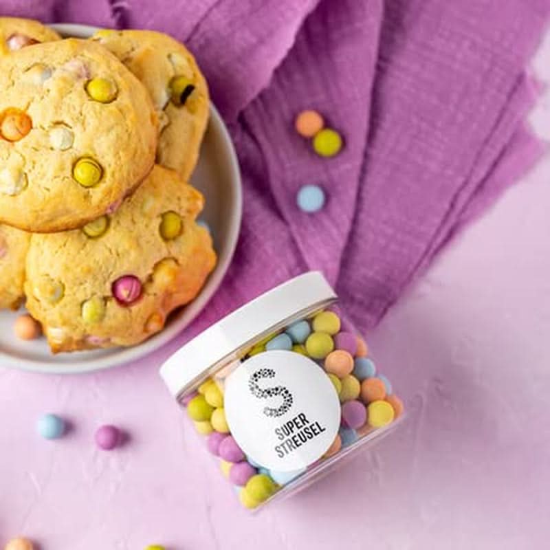 Super Streusel, Eetbare Suikerparels met Chocoladevulling, 170 gram Naty Shop