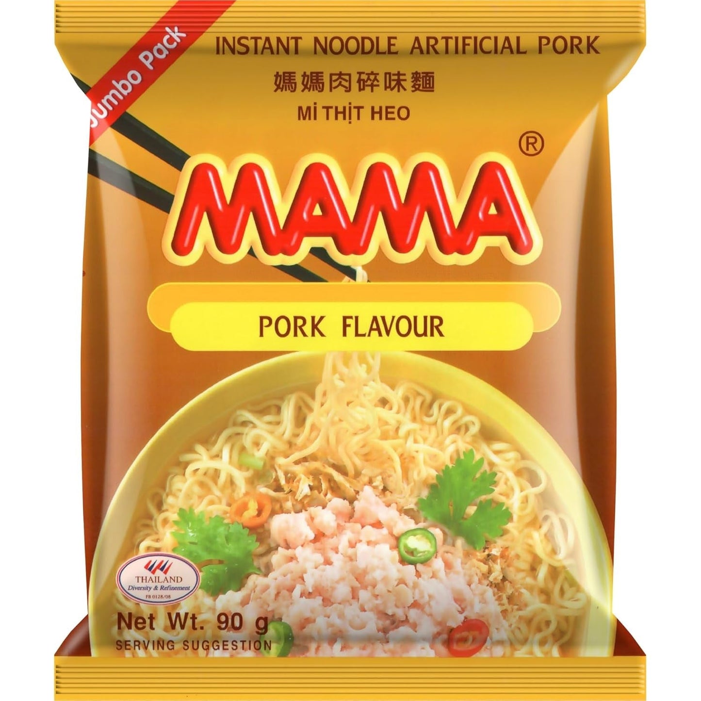 MAMA - Instantnoedels met Kip - Multiple Pack (30 X 55 GR)