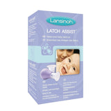 Lansinoh Latch Assist Nipple Everter met etui voor moeders die borstvoeding geven, biedt tijdelijke correctie van platte of ingetrokken tepels, 2 maatkegels in de verpakking en hygiënisch draagtasje Borstvoedingsaccessoires Bebe Naty Shop Latch Assist