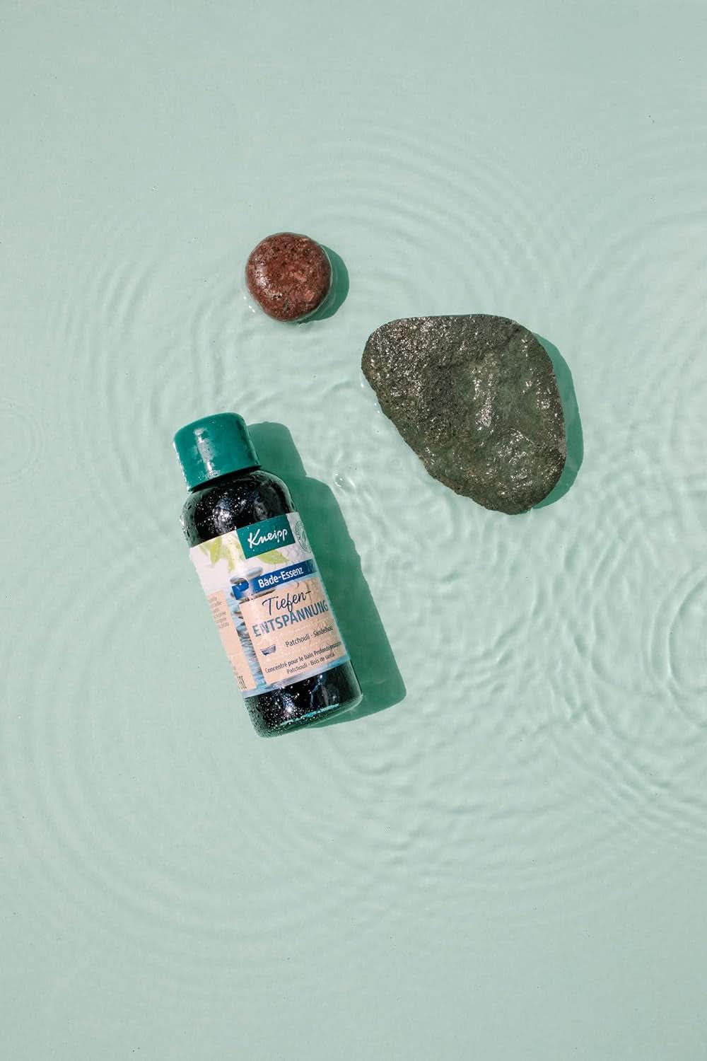 Kneipp, badolie met natuurlijke etherische olie van patchouli en sandelhoutextract voor diepe ontspanning en kalmering, 100ml Naty Shop