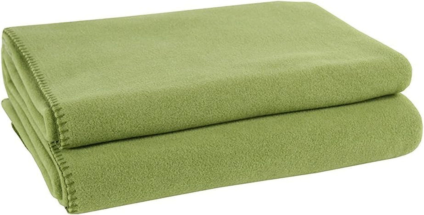 Zoeppritz deken in kleur: Rood, Gemaakt van 65% Polyester, 35% Viscose, Afmeting: 160X200 Cm, 103291-235-160X200 Zoeppritz Bedden en Hoezen Sinds 1828 650 groen 160X200 Cm